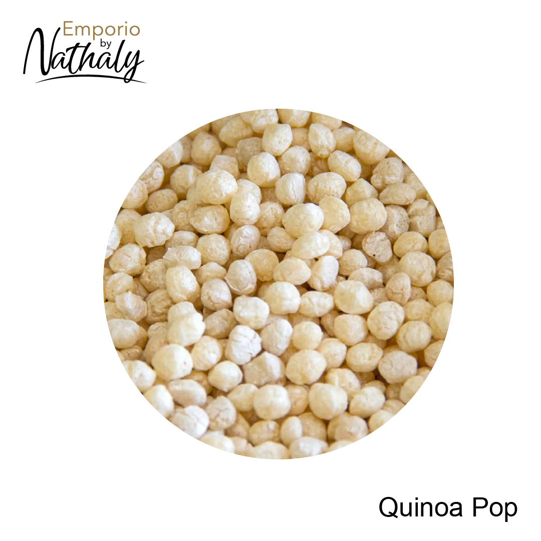 Quinoa Pop Natural - Proteína Vegetal Completa
